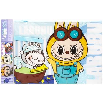 Папка для зошитів Labubu А4 на блискавці 24*34см в асортименті - купити, ціни на ULTRAMARKET - фото 3