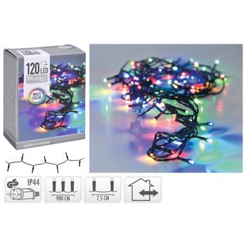 Koopman Electric Garland 120 LED 12m Multicolored - buy, prices for COSMOS - photo 1