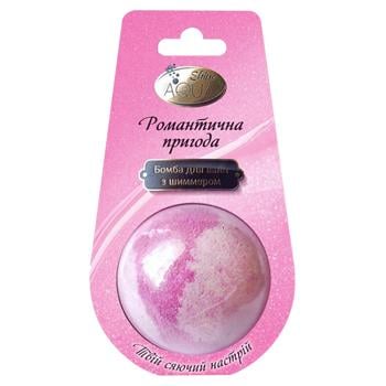 Aqua Shine Bath Sweets Romantic Adventure Bath Bomb with Shimmer