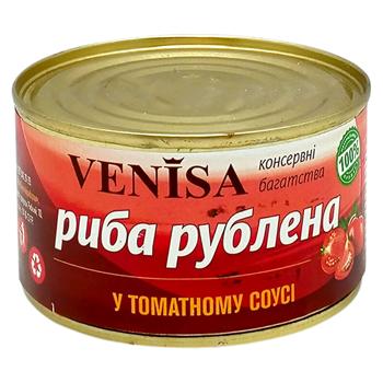 Рыба Venisa рубленая в томатном соусе 240 г - купить, цены на Чудо Маркет - фото 1