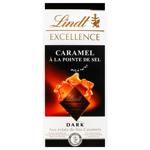 Lindt Excellence Caramel with Salt Dark Chocolate 100g