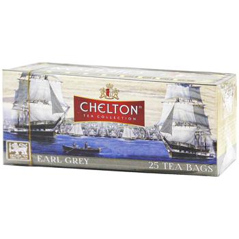 Чай черный Chelton Earl Grey 1,5г*25шт - купить, цены на КОСМОС - фото 1