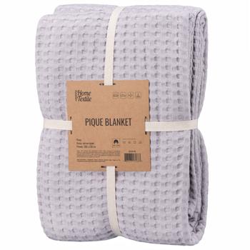 Ardesto Pique Light Gray Plaid 160*230cm - buy, prices for Za Raz - photo 2