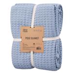 Плед Ardesto Pique 160х230см блакитний