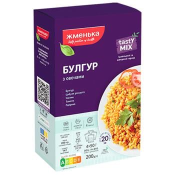 Булгур Жменька з овочами 200г - купити, ціни на Auchan - фото 1