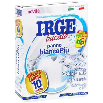 Irge Trap Napkin with Bleach for White Clothes Washing 10pcs - buy, prices for - photo 2