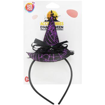 One Two Fun Witch Halloween Headband - buy, prices for - photo 3