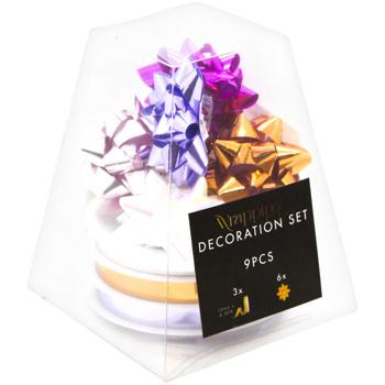 Набір бантів та стрічок для декорування подарунків - купити, ціни на METRO - фото 2