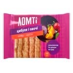 Lomti Onion and Vegetables Crispbread 100g