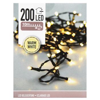 Гирлянда электрическая Koopman наружная 200 LED 13м теплый белый - купить, цены на - фото 2