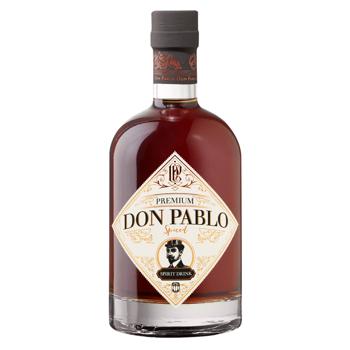 Ром Don Pablo Premium Spiced 40% 0,7л - купить, цены на METRO - фото 1