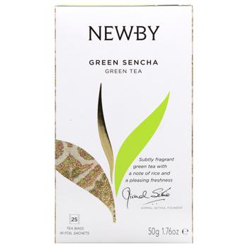 Newby Green Sencha Green Tea 2g*25pcs - buy, prices for MegaMarket - photo 3