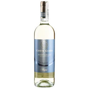 Вино Corte Giara Pinot Grigio біле сухе 9-14% 0,75л