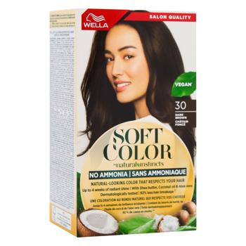 Wella Soft Color Dark Brown Hair Dye 30 - buy, prices for ULTRAMARKET - photo 3