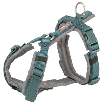 Trixie Premium Trekking Harness for Dogs 62-74cm/25mm Blue-Gray