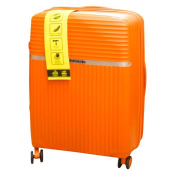 Zed Polypropylene Suitcase М Orange