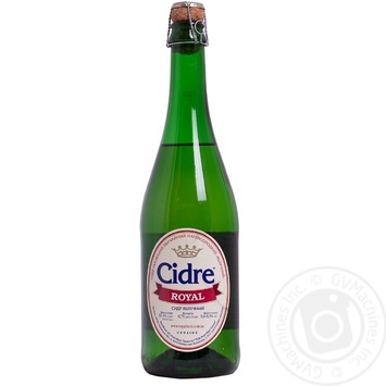Cider Cidre royal with apple semisweet 7% 700ml glass bottle Ukraine - buy, prices for MegaMarket - photo 5