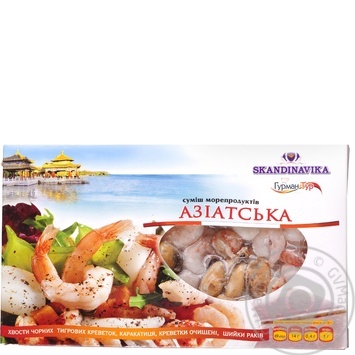 Seafood mix Asian Skandinavika 300g Ukraine