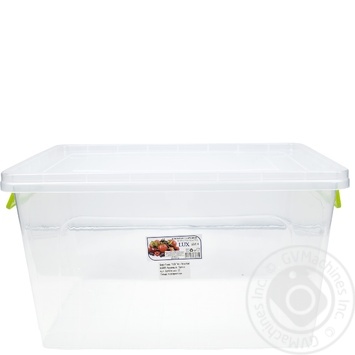 Lux №9 Al-Plastic Food container with lid 23l - buy, prices for NOVUS - photo 1