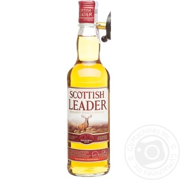 Whiskey Scottish leader single malt 40% 500ml glass bottle Scotland England - buy, prices for MegaMarket - photo 1