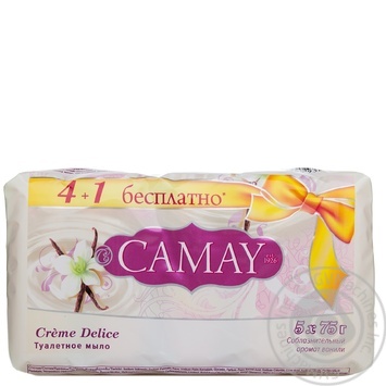 soap camay vanilla 100g