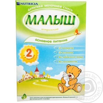 Суміш молочна Малиш Істринский для дітей з 6 місяців 320г купити, ціни на МегаМаркет - фото 1
