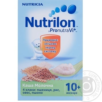 Baby milk porridge Nutrilon Nutricia four cereals for 8+ months babies 225g Portugal - buy, prices for - photo 10