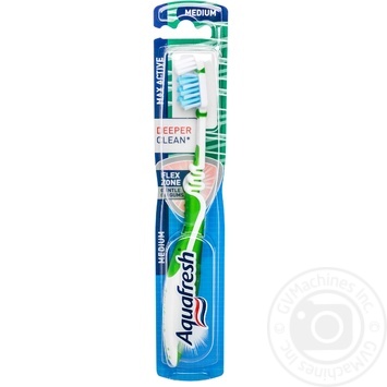 Зубная щетка Aquafresh Max Active средней жесткости купить, цены на МегаМаркет - фото 5