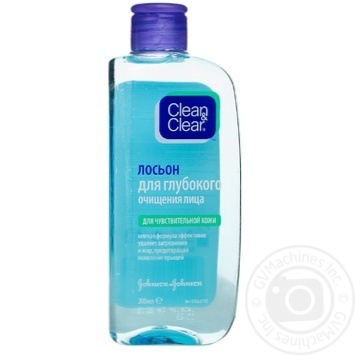 Лосьон Clean&Clear для глубокого очищения лица для чувствительной кожи 200мл купить, цены на МегаМаркет - фото 1