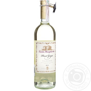 Вино Santa Margherita Pinot Grigio DOC біле сухе 0.75л х6 купити, ціни на МегаМаркет - фото 1