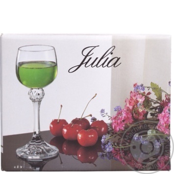 Bohemia Julia Glass Set 60ml 6pcs - buy, prices for - photo 1