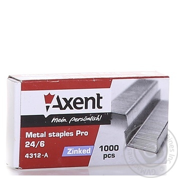 Скобы Axent PRO 24/6 1000шт купить, цены на МегаМаркет - фото 4