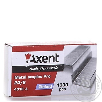 Скобы Axent PRO 24/6 1000шт купить, цены на МегаМаркет - фото 6