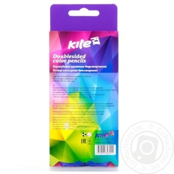 Олівці кольорові Kite двосторонні 12шт арт. K17-054-4 купити, ціни на МегаМаркет - фото 4
