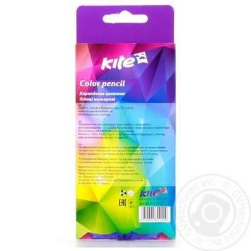 Олівці кольорові Kite 12шт арт. K15-051 купити, ціни на МегаМаркет - фото 4