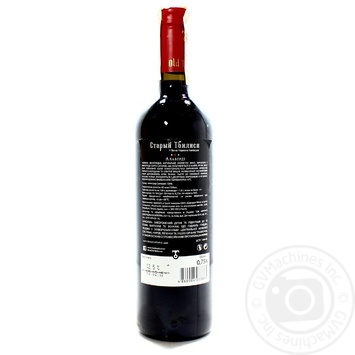 Wine Old tbilisi red semidry 12.5% 750ml glass bottle Georgia - buy, prices for MegaMarket - photo 2