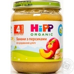 Puree Hipp peach banana for children from 4 months 125g