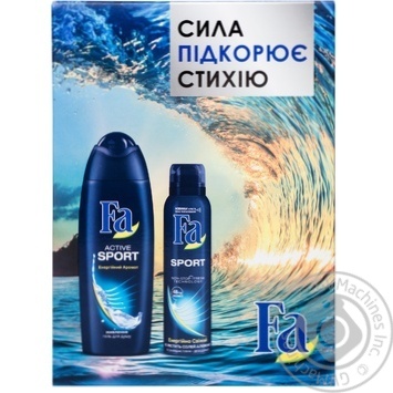 Набір косметичний Fa Sport 2пр х6 купити, ціни на МегаМаркет - фото 1