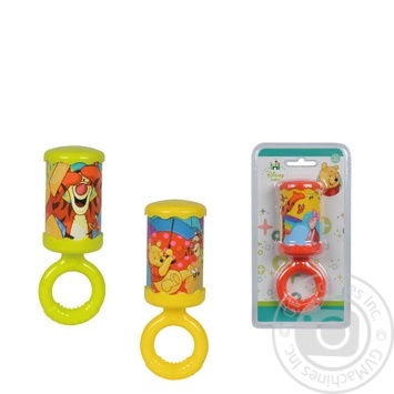 Winnie The Pooh Rattle Toy 12cm 3 Types - buy, prices for - photo 1