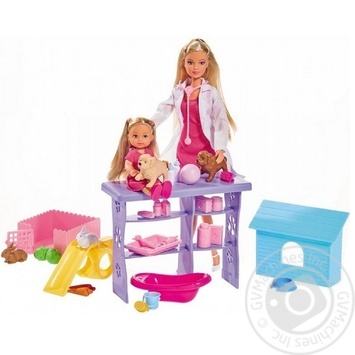 Simba Steffi Love Steffi and Evi Vet Clinic Doll Set - buy, prices for MegaMarket - photo 2