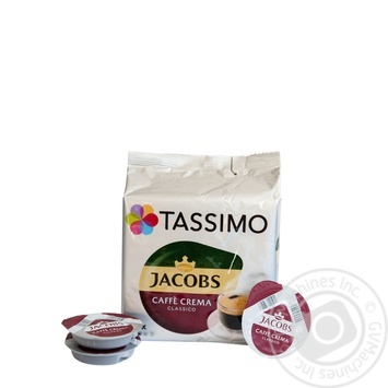 Кофе молотый Jacobs Taccimo Crema 16*7г купить, цены на МегаМаркет - фото 2