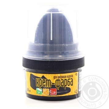 Cream-paint Blyskavka black for shoes 60ml - buy, prices for MegaMarket - photo 1