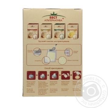 Groats Best alternativa white 4pcs 400g cardboard box - buy, prices for MegaMarket - photo 2