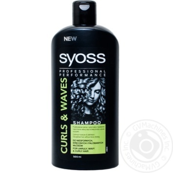 Шампунь SYOSS Curls&Waves для кудрявых и волнистых волос 500мл - купить, цены на МегаМаркет - фото 3