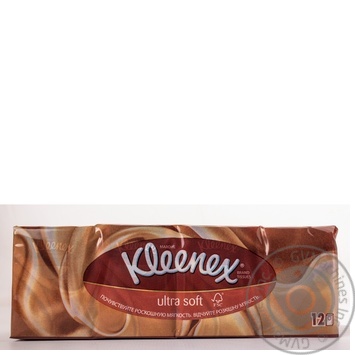 Носовые платочки Kleenex Ultra Soft купить, цены на МегаМаркет - фото 5