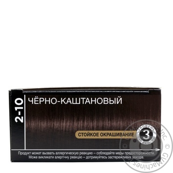 Фарба для волосся Syoss Oleo Intense без аміаку 2-10 чорно-каштановий купити, ціни на МегаМаркет - фото 3