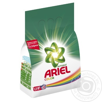 Пральний порошок Ariel Color автомат 1,5кг купити, ціни на МегаМаркет - фото 1