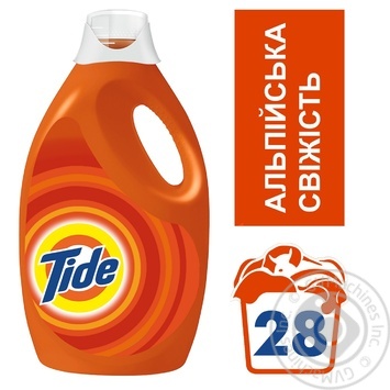 Liquid laundry detergent Tide Alpine fresh 1820l - buy, prices for MegaMarket - photo 2