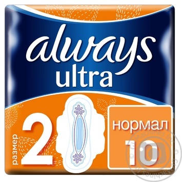Pads Always Ultra Normal Plus 10pcs - buy, prices for MegaMarket - photo 4
