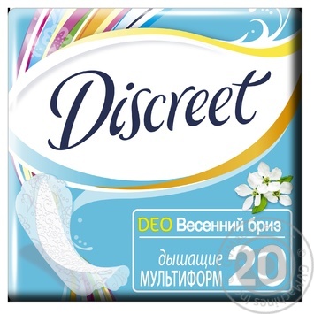 Liners Discreet Deo Spring Breeze 20pcs - buy, prices for MegaMarket - photo 4